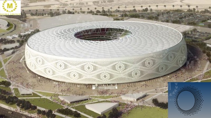 World Cup stadium  2022 Qatar (PTFE)